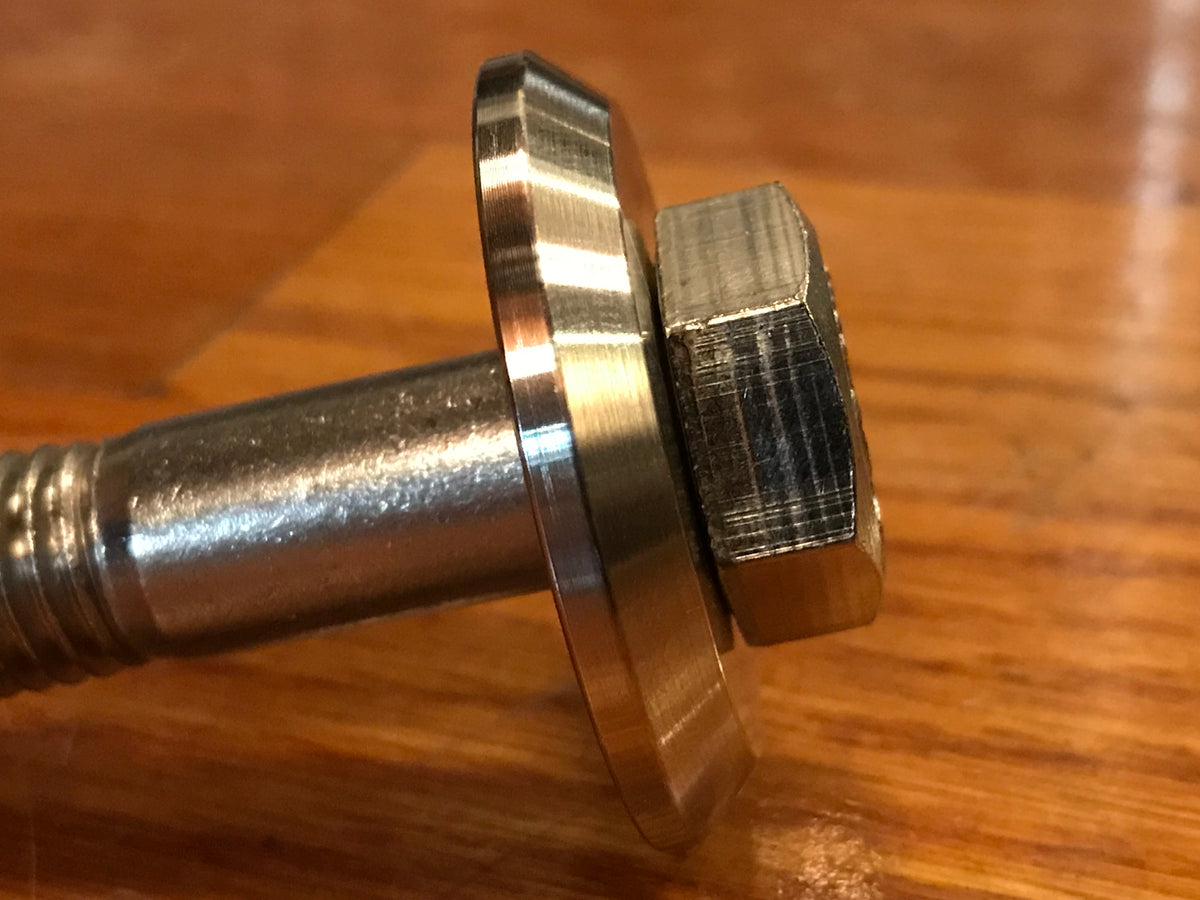 extsw 9/16 ID x 1 3/4" OD x 1/4" thick beveled 316 stainless washer