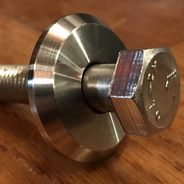 extsw 9/16 ID x 1 3/4" OD x 1/4" thick beveled 316 stainless washer