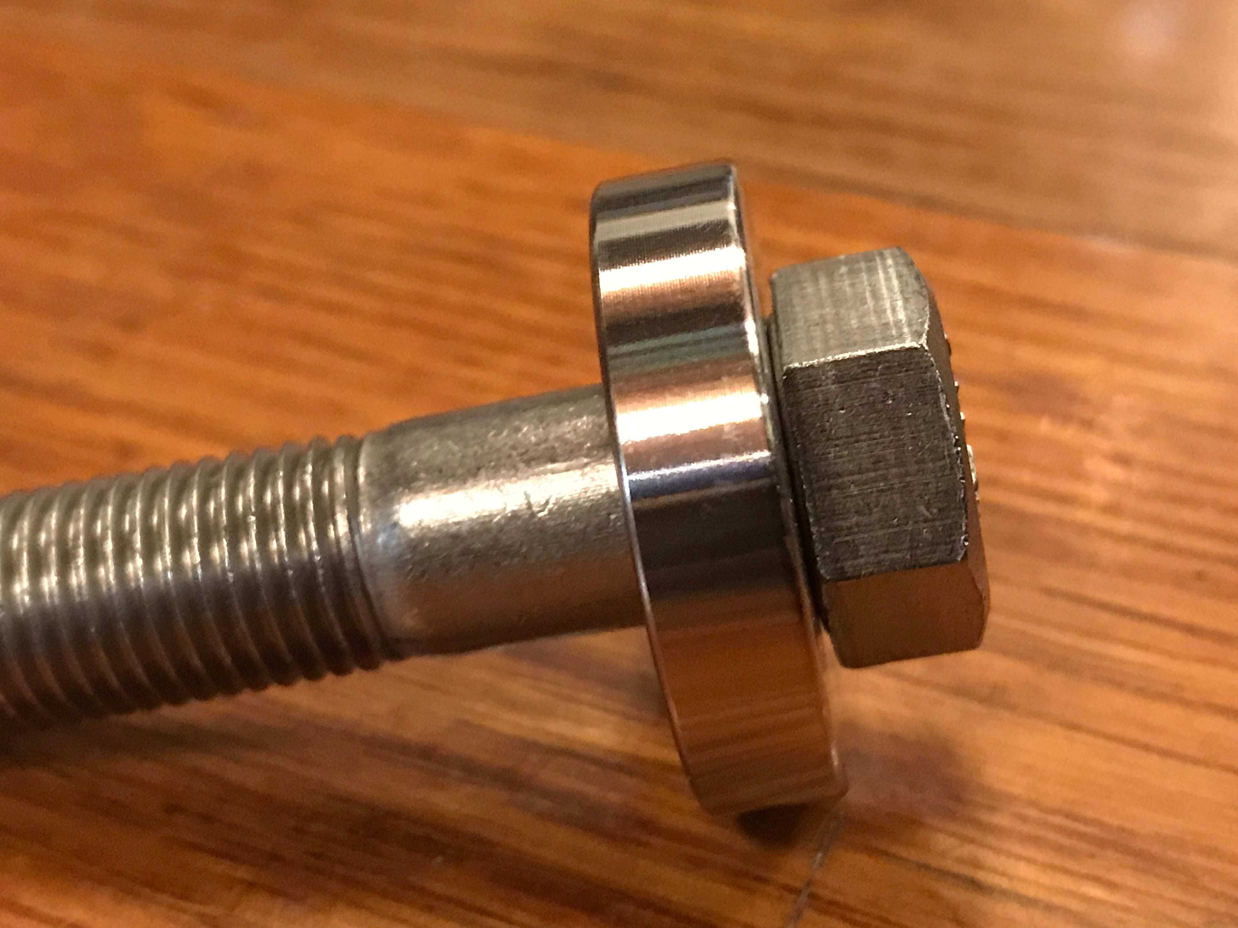 extsw 7/16" ID x 1 1/8" OD x 1/4" thick 316 stainless washer