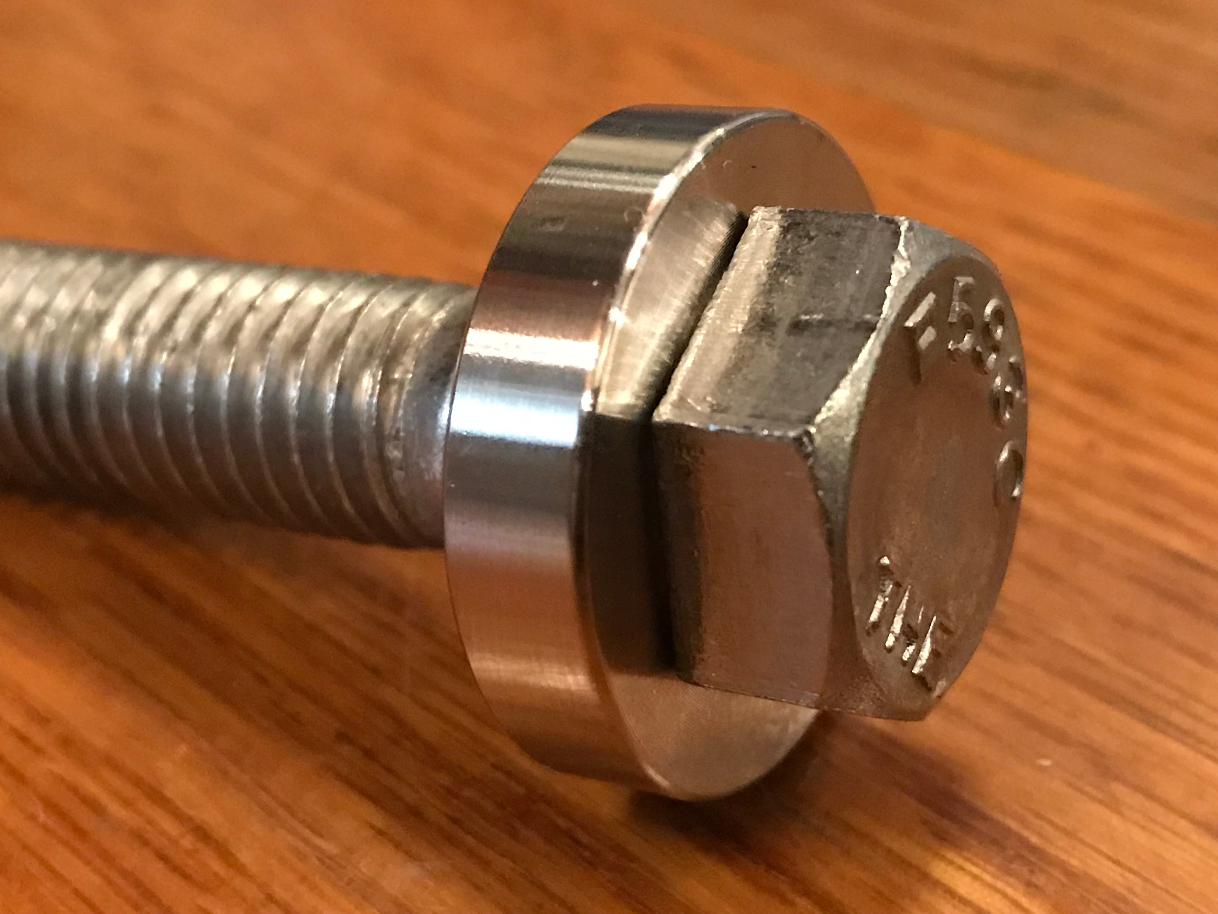 extsw 1/2" ID x 1 1/8" OD x 1/4" thick 304 stainless washer