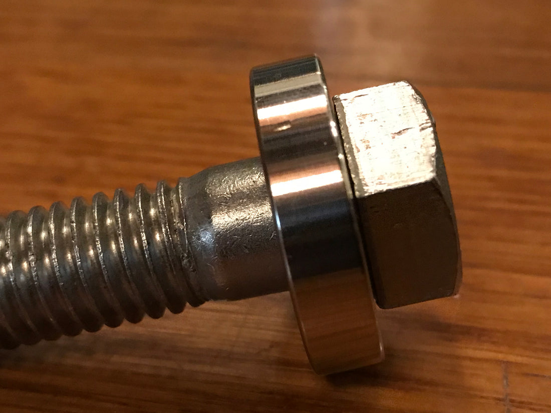 extsw 1/2" ID x 1 1/8" OD x 1/4" thick 304 stainless washer