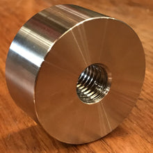 EXTSW 5/8-11 tapped - threaded ID x 1.990" OD x 1" Thick 304 SS Boss