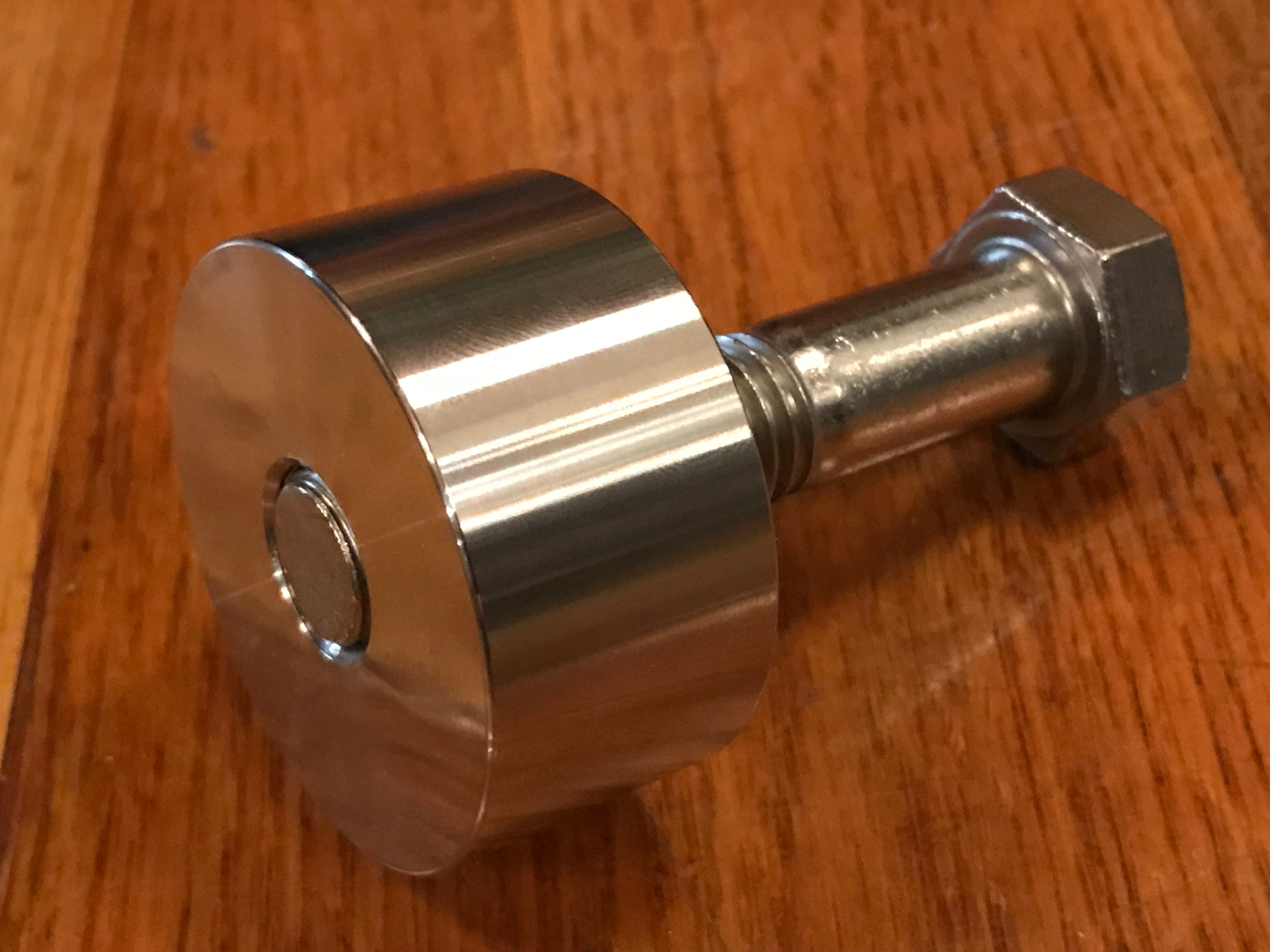 EXTSW 5/8-11 tapped - threaded ID x 2" OD x 1" Thick 304 SS Boss