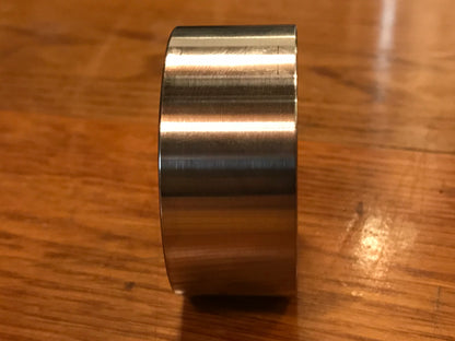 EXTSW 1/2-13 Tapped / Threaded ID x 1.990" OD x 7/8" Thick 304 Stainless Spacer / Boss