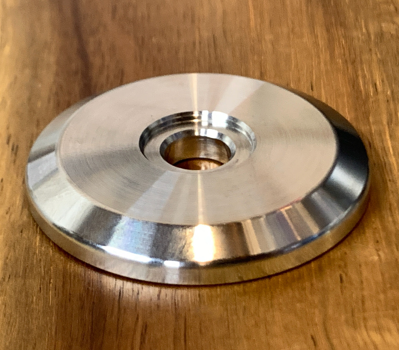 EXTSW BEVELED .383” ID x 1.990" OD x 1/4" Thick 316 Stainless washer, Fits #613 ARP Bolts