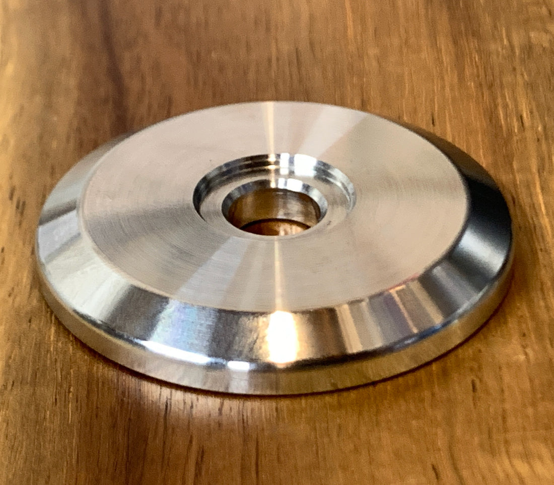 EXTSW BEVELED .383” ID x 1.990" OD x 1/4" Thick 316 Stainless washer, Fits #613 ARP Bolts