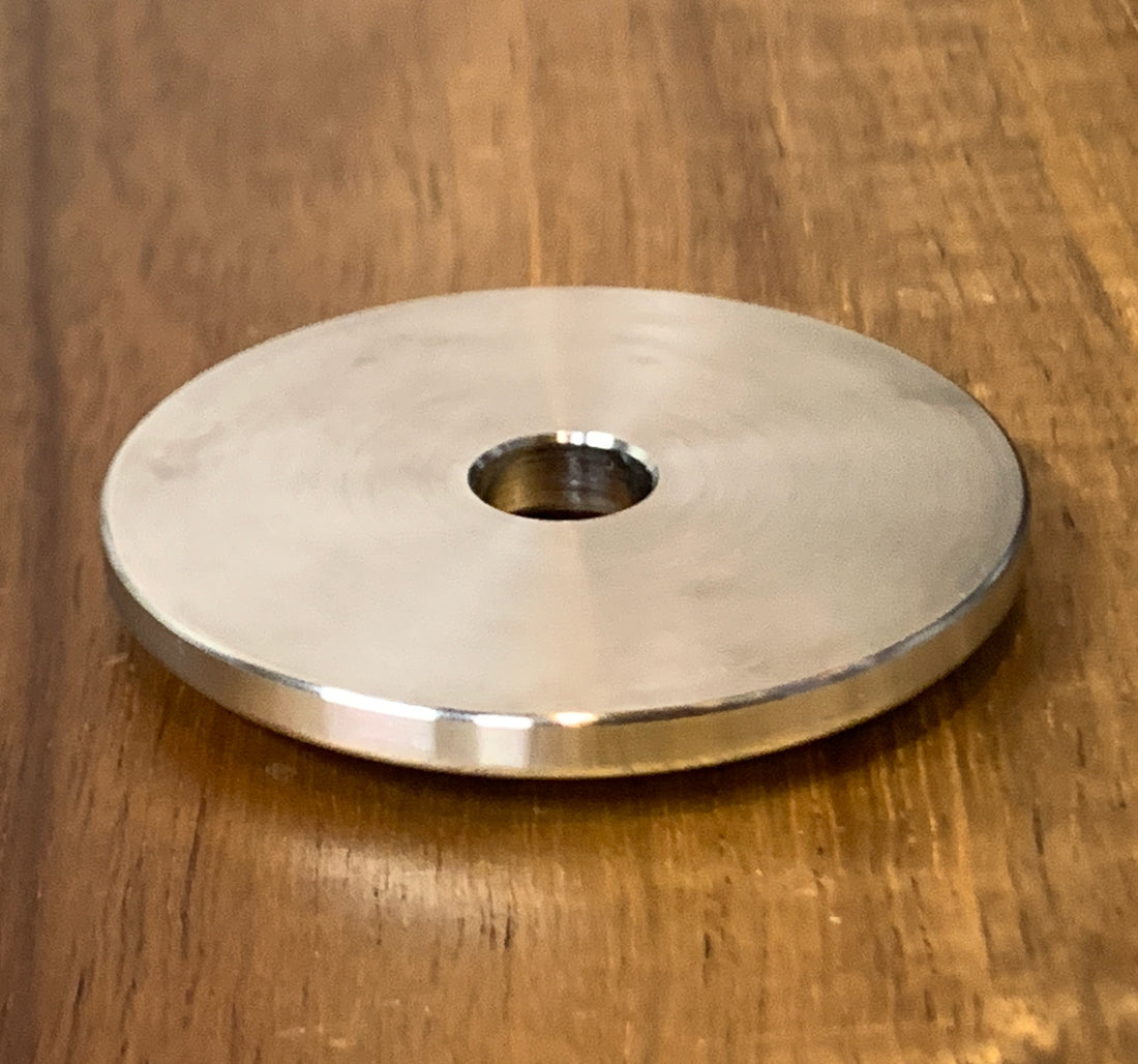 EXTSW BEVELED .383” ID x 1.990" OD x 1/4" Thick 316 Stainless washer, Fits #613 ARP Bolts