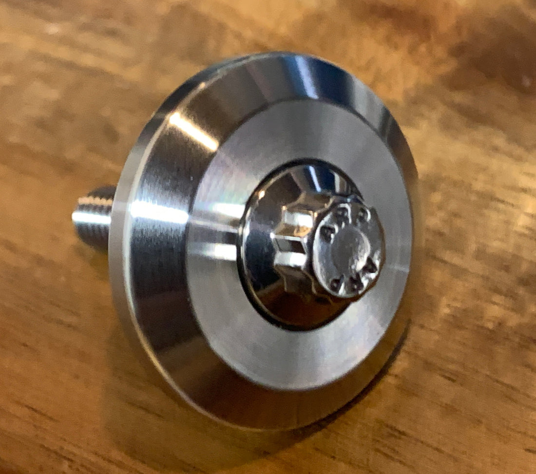 EXTSW BEVELED .323" ID x 1.490" OD x 1/4” Thick 316 Stainless washer Washer for #612 ARP 12 Point Bolts