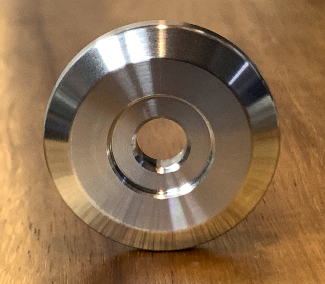 EXTSW BEVELED .323" ID x 1.490" OD x 1/4” Thick 316 Stainless washer Washer for #612 ARP 12 Point Bolts