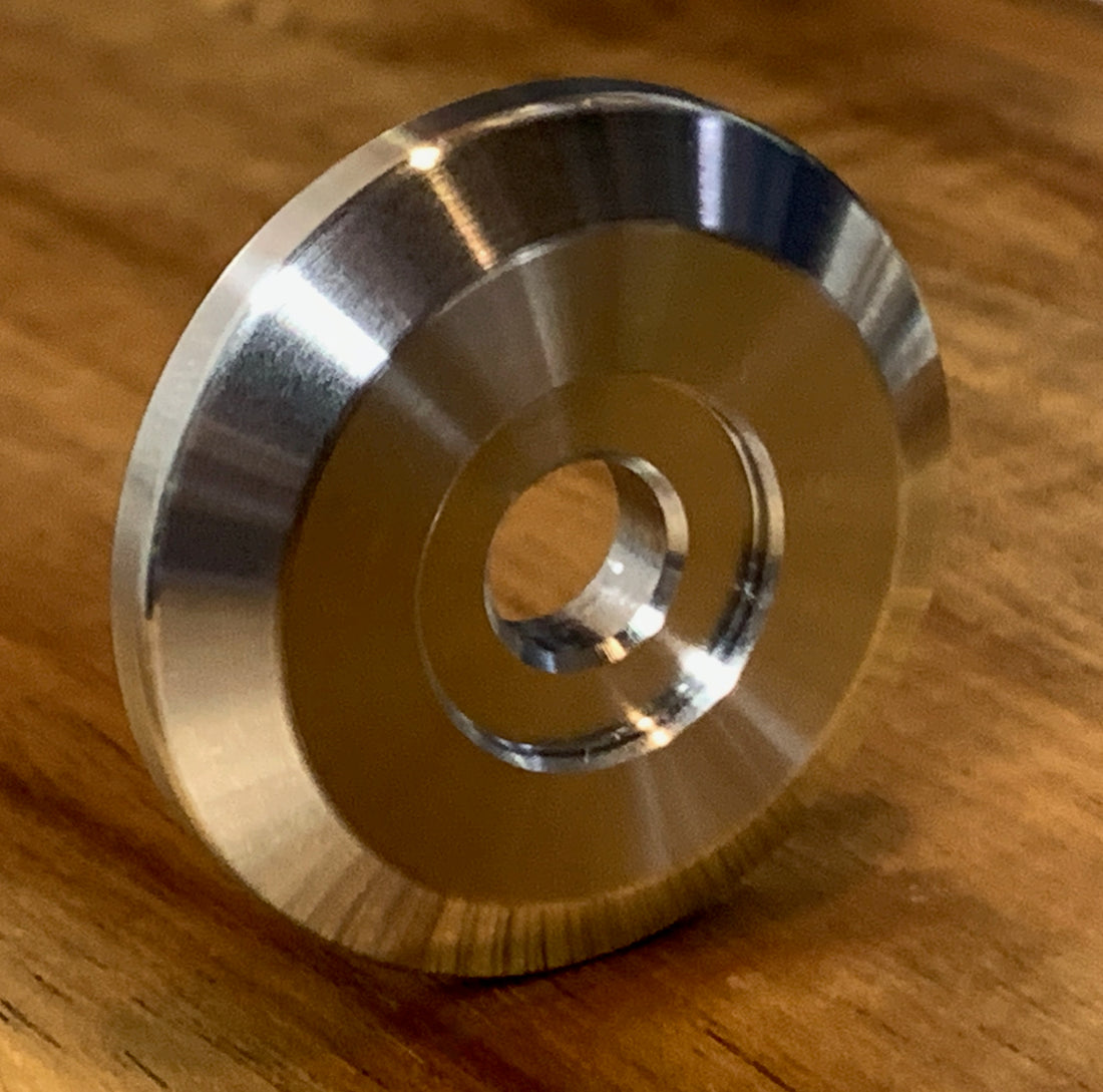EXTSW BEVELED .323" ID x 1.490" OD x 1/4” Thick 316 Stainless washer Washer for #612 ARP 12 Point Bolts