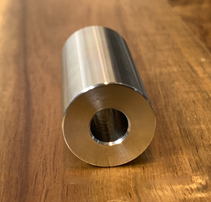 EXTSW 10.16 mm ID x 25.15 mm OD x 50.8 mm Thick 316 Stainless Spacer
