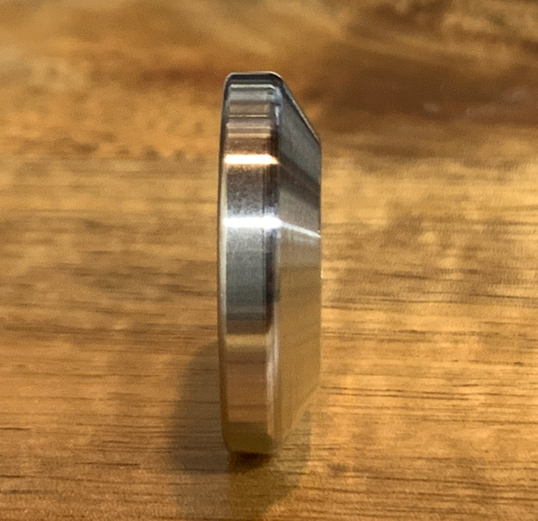 EXTSW BEVELED .257” ID x .990" OD x 1/4" Thick 316 Stainless Washer