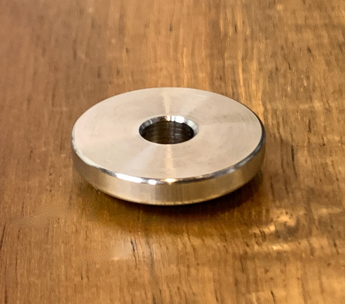 EXTSW BEVELED .257” ID x .990" OD x 1/4" Thick 316 Stainless Washer