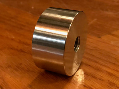 EXTSW 1/2-13 Tapped / Threaded ID x 1.990" OD x 1" Thick 304 SS Boss