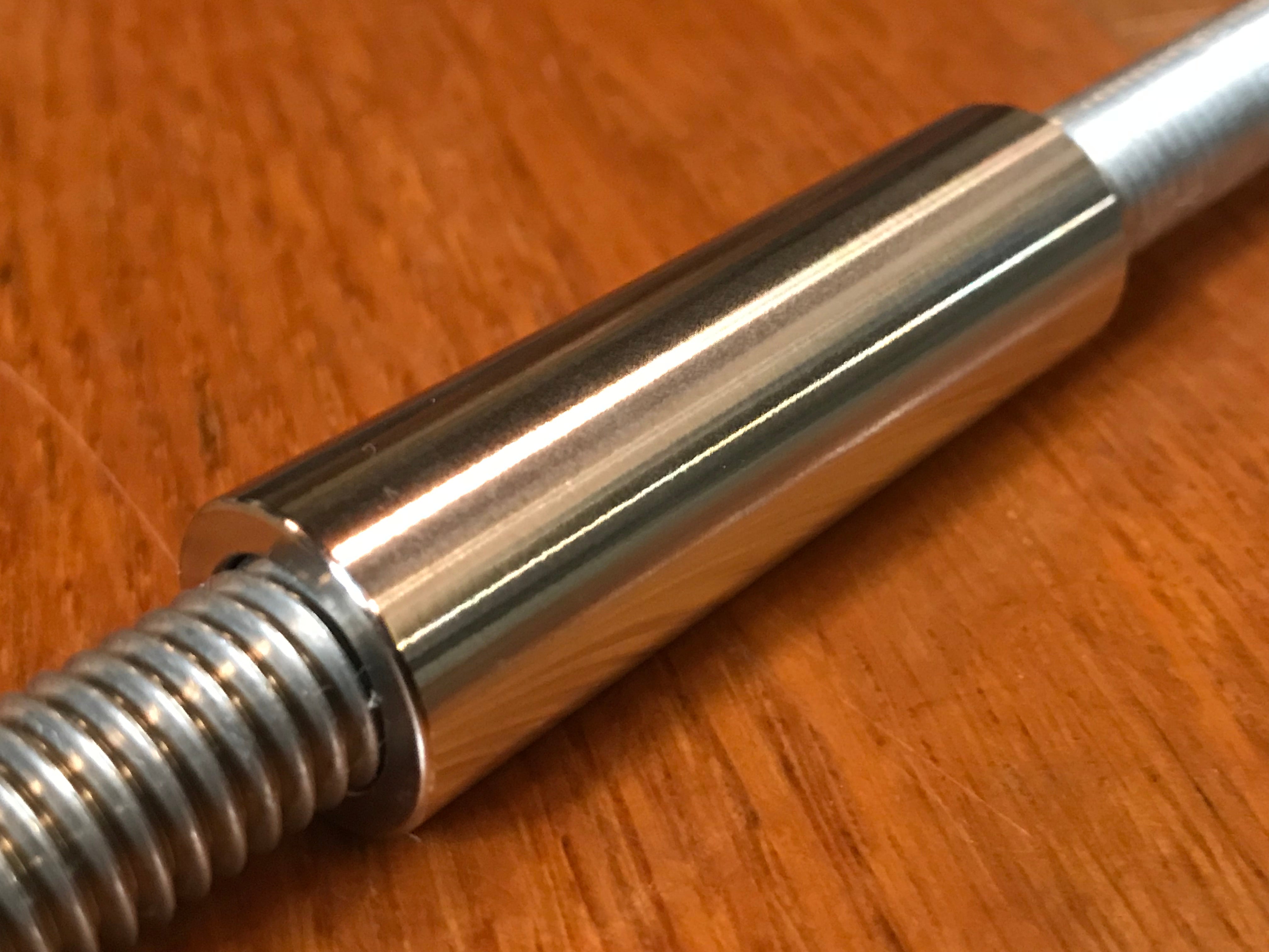 EXTSW .507" ID x .740" OD x 2 3/4" Long 316 Stainless Spacer