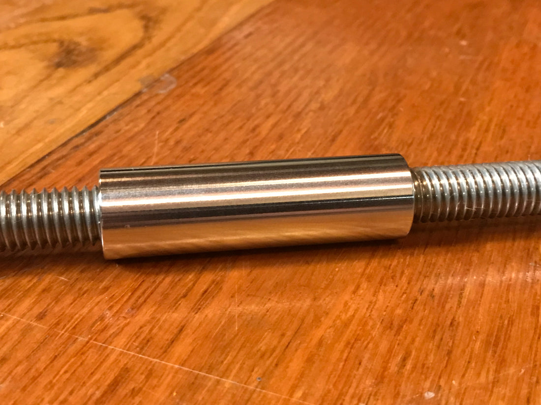 EXTSW .507" ID x .740" OD x 2 3/4" Long 316 Stainless Spacer