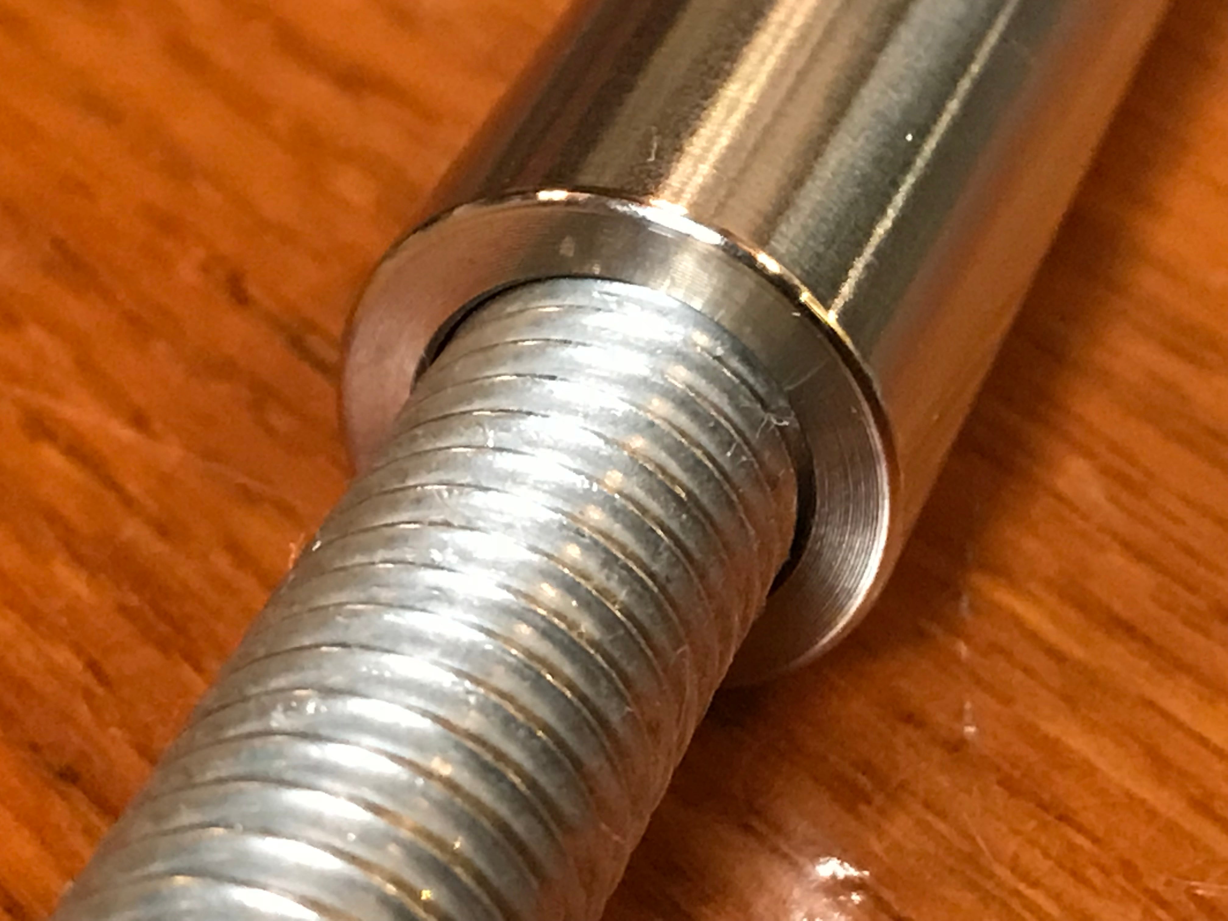 1/2" ID stainless spacer