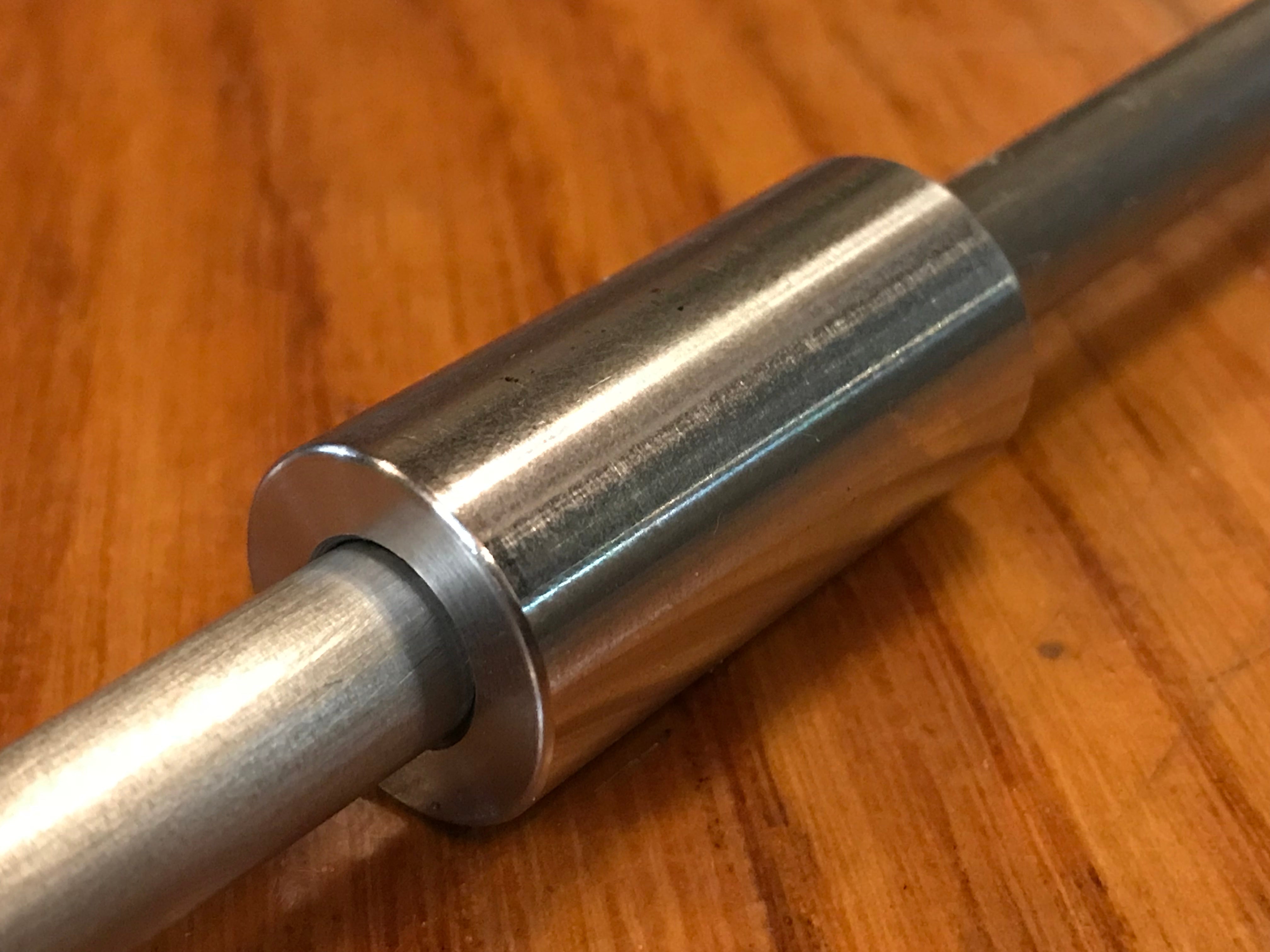 EXTSW .383” ID x .740" OD x 1 1/2” Thick 304 Stainless Spacer