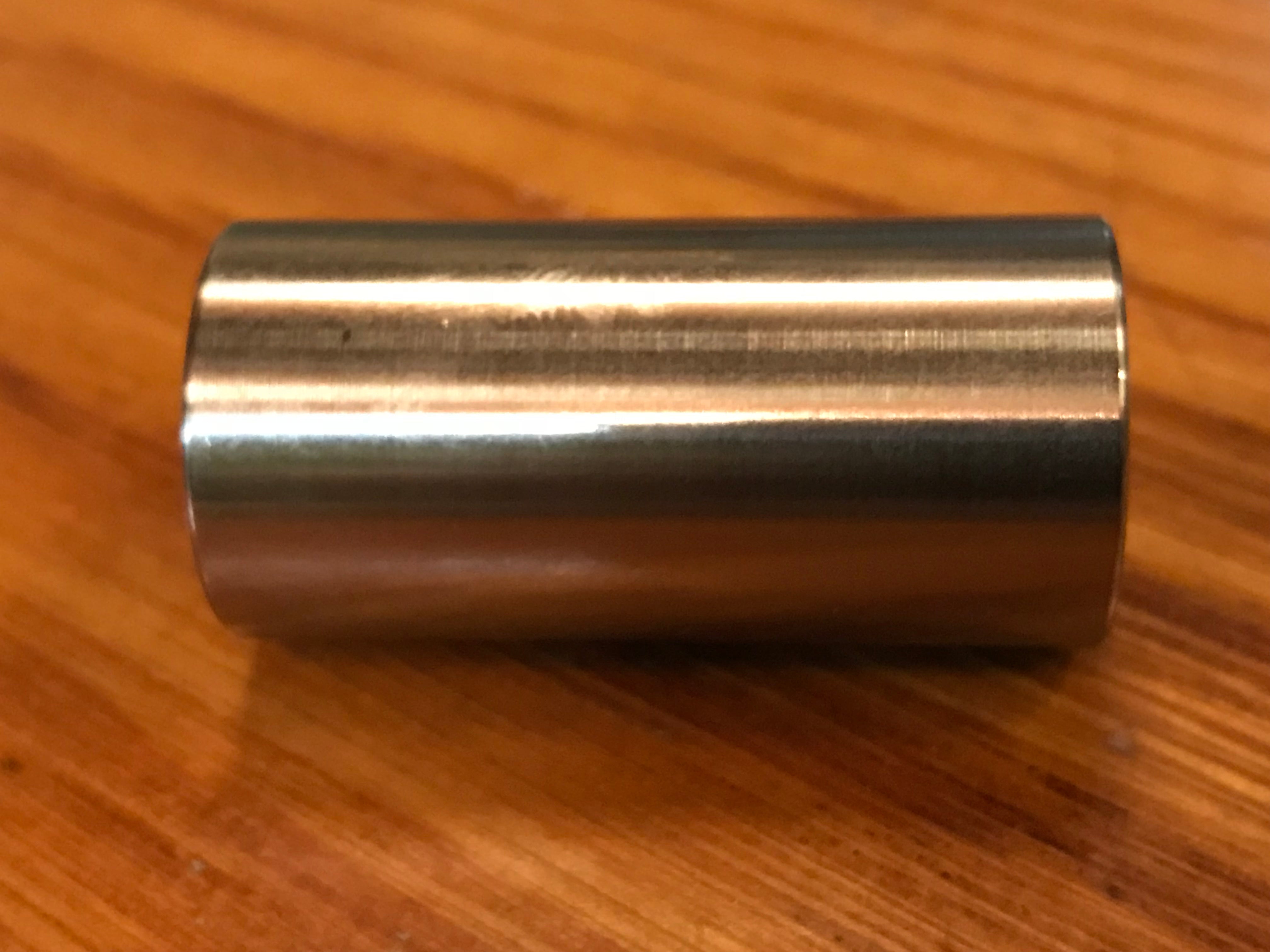 1/2" ID 316 stainless spacer