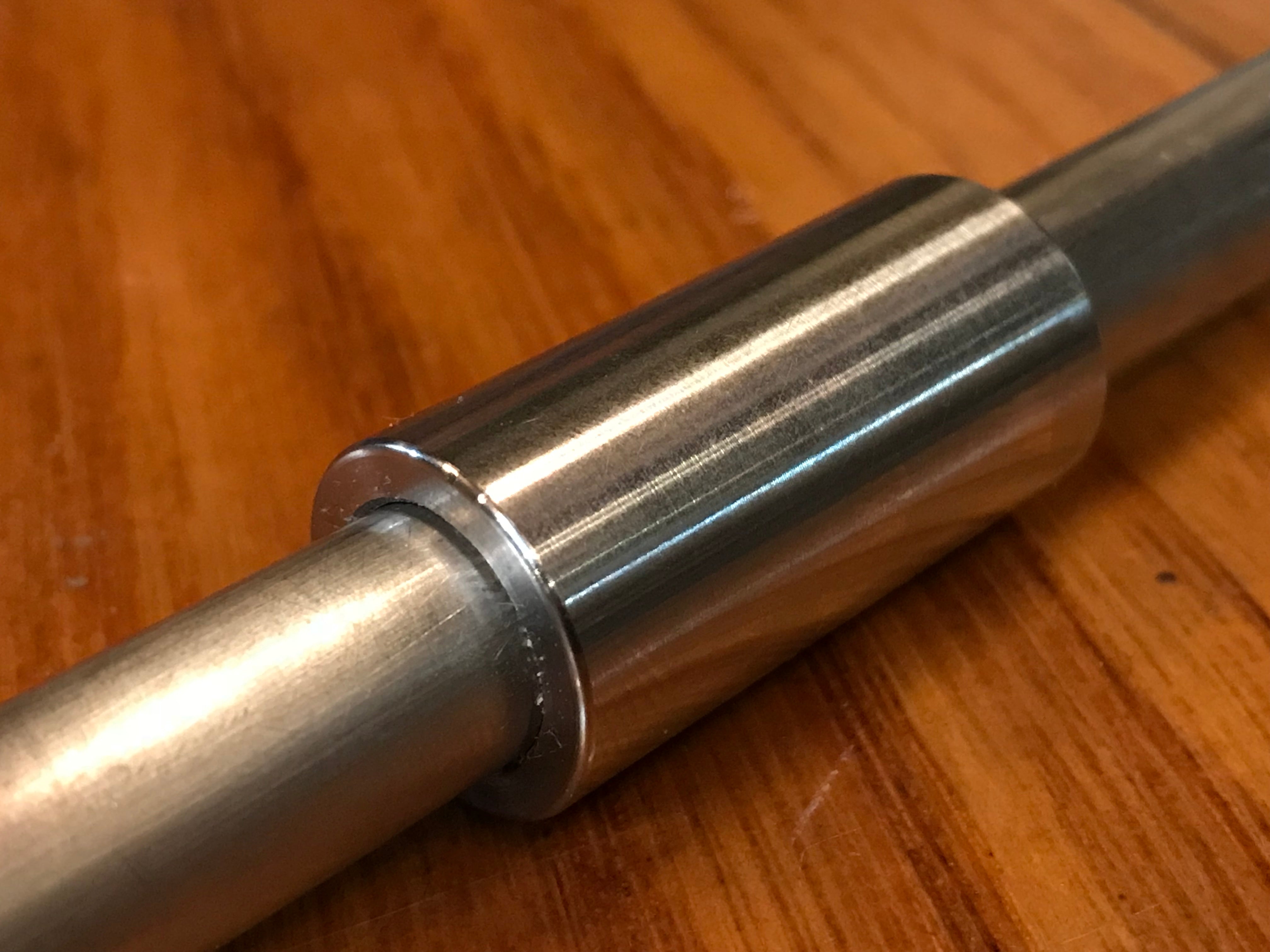 1/2" ID stainless spacer
