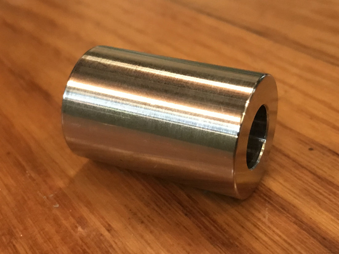 EXTSW .383" ID x .865" OD x 1 1/2” thick 316 Stainless Shaft Spacer