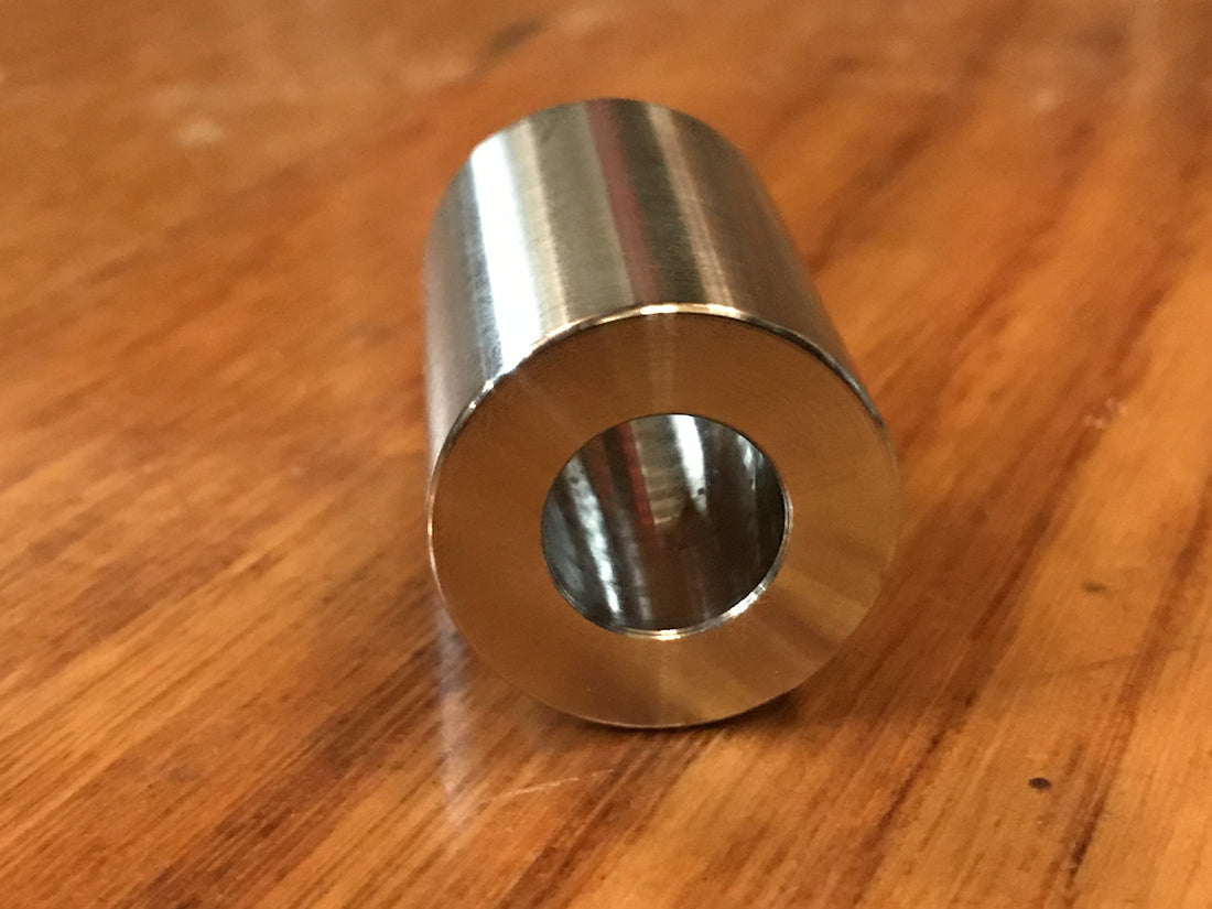 EXTSW 7/16" ID x .990" OD x 1 1/2” Thick 304 Stainless Spacer