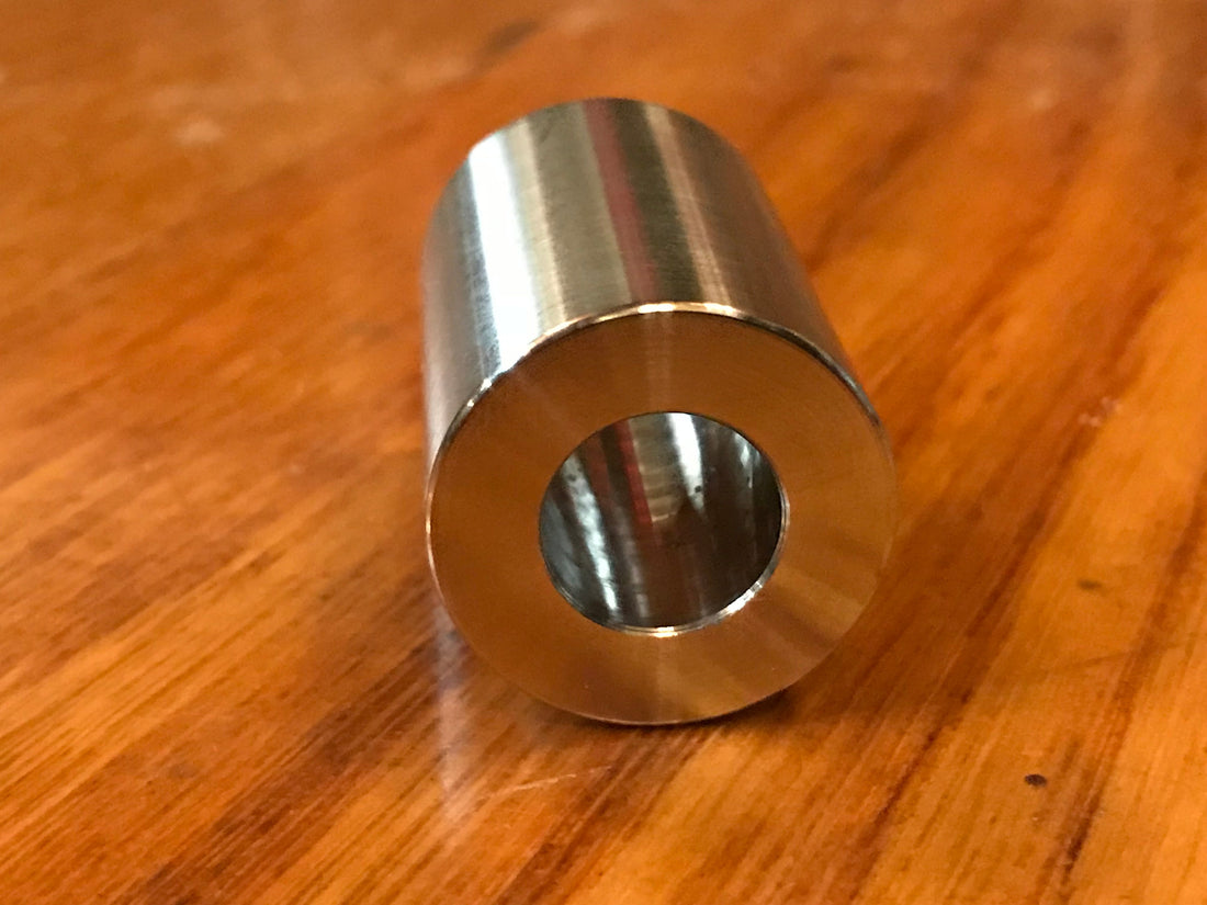EXTSW .757" ID x  1.115" OD x 4” thick 316 Stainless Spacer
