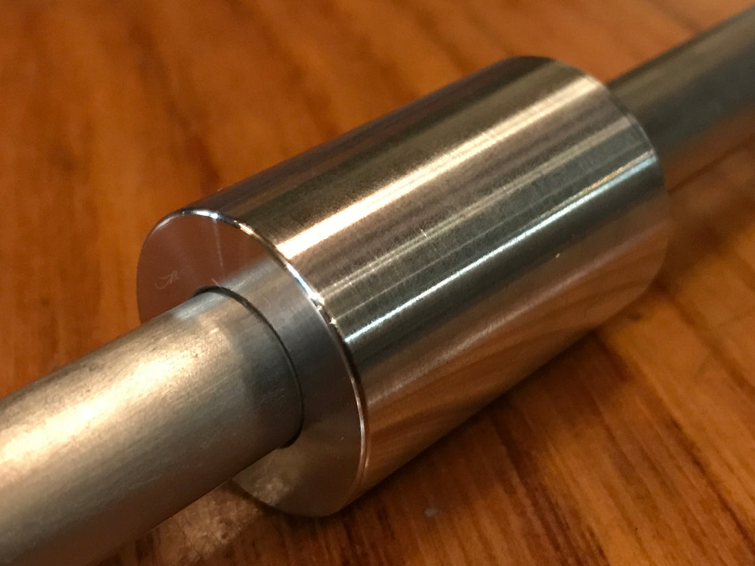 EXTSW 1/2" ID x .990" OD x 1 1/2” Thick 304 Stainless Spacer