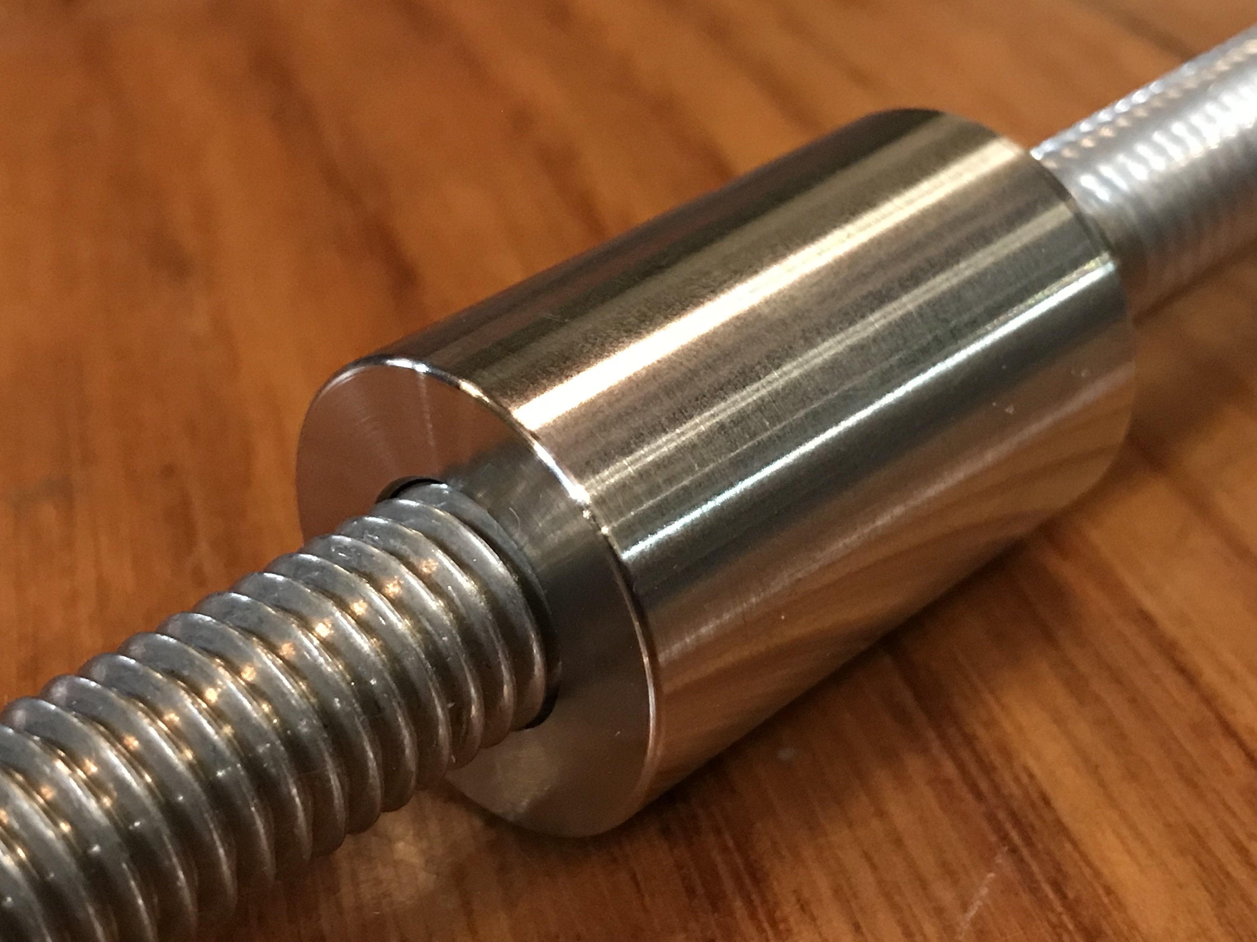 EXTSW .507" ID x .865" OD x 1 1/2” Thick 316 Stainless Spacer