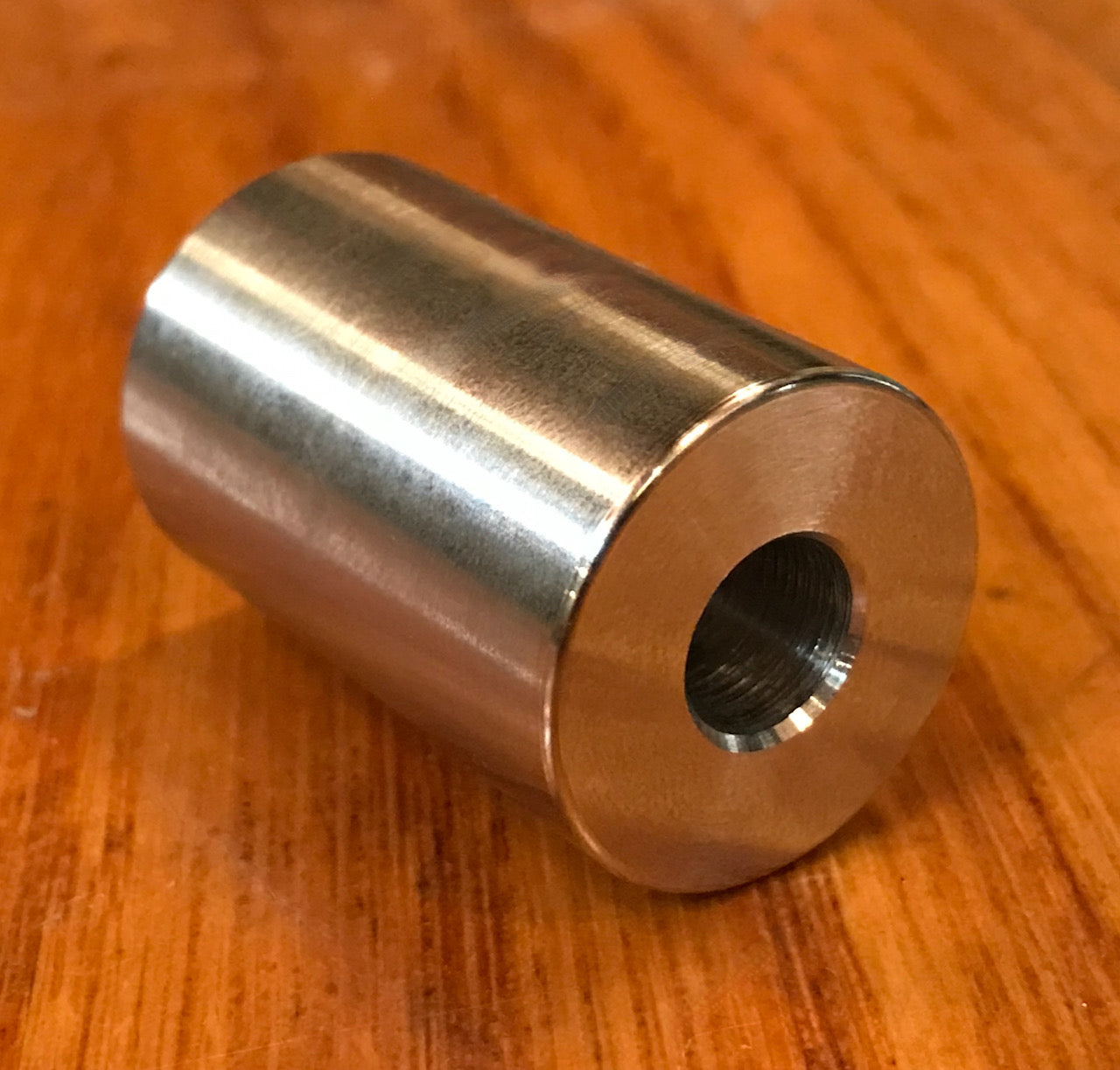EXTSW .383” ID x .990"  OD x 2” thick 316 Stainless Shaft Spacer