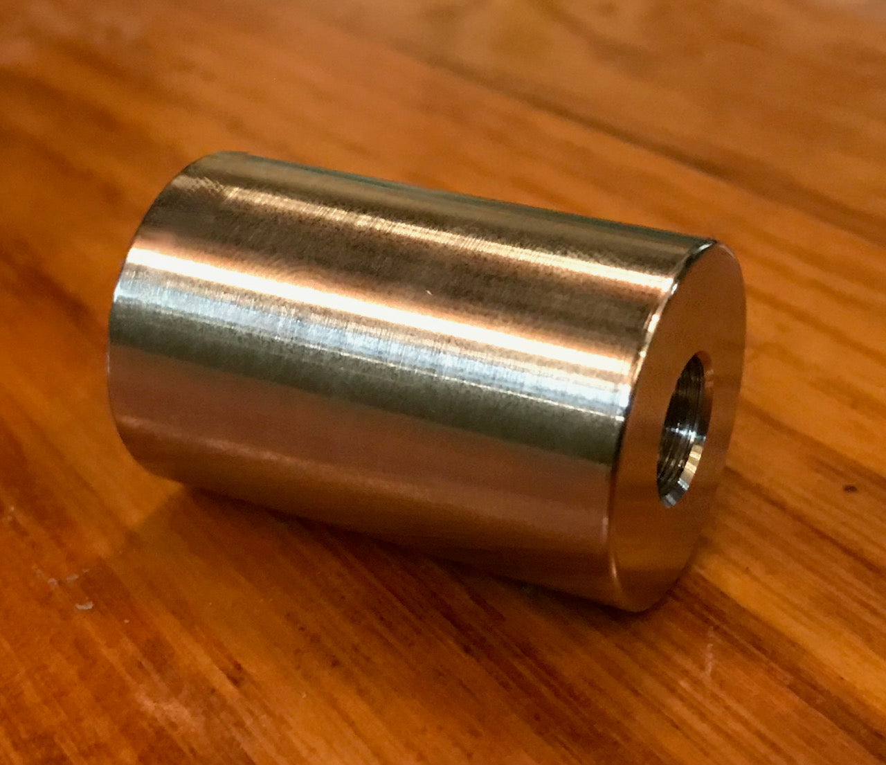 EXTSW .383” ID x .990"  OD x 2” thick 316 Stainless Shaft Spacer