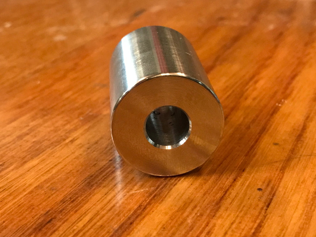 EXTSW 3/8" ID x .990" OD x 1 1/2” Thick 304 Stainless Spacer