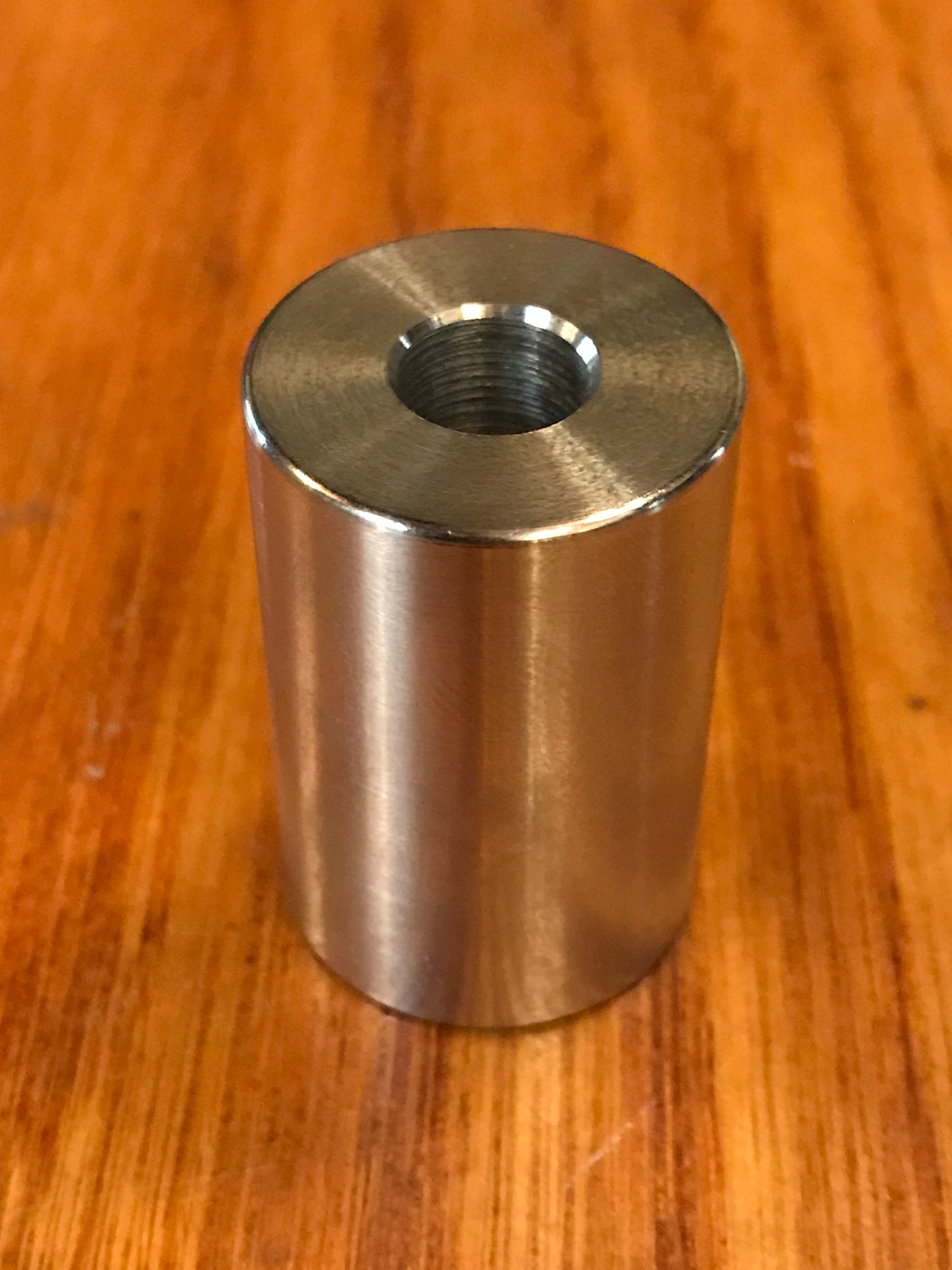 EXTSW 3/8" ID x .990" OD x 1 1/2” Thick 304 Stainless Spacer