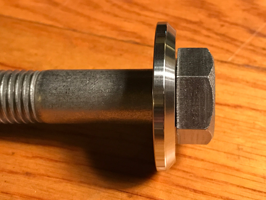 EXTSW BEVELED .757" ID x 1.950" OD x 1/4" Thick 304 Stainless Washer