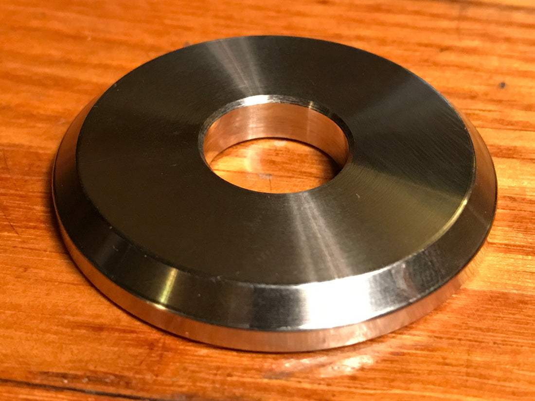 EXTSW BEVELED 5/8" ID x 1.950" OD x 1/4" Thick 304 Stainless Washer