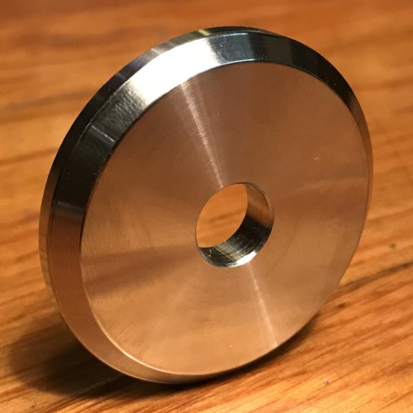 EXTSW BEVELED 7/16" ID x 1.950" OD x 1/4" Thick 304 Stainless Washer
