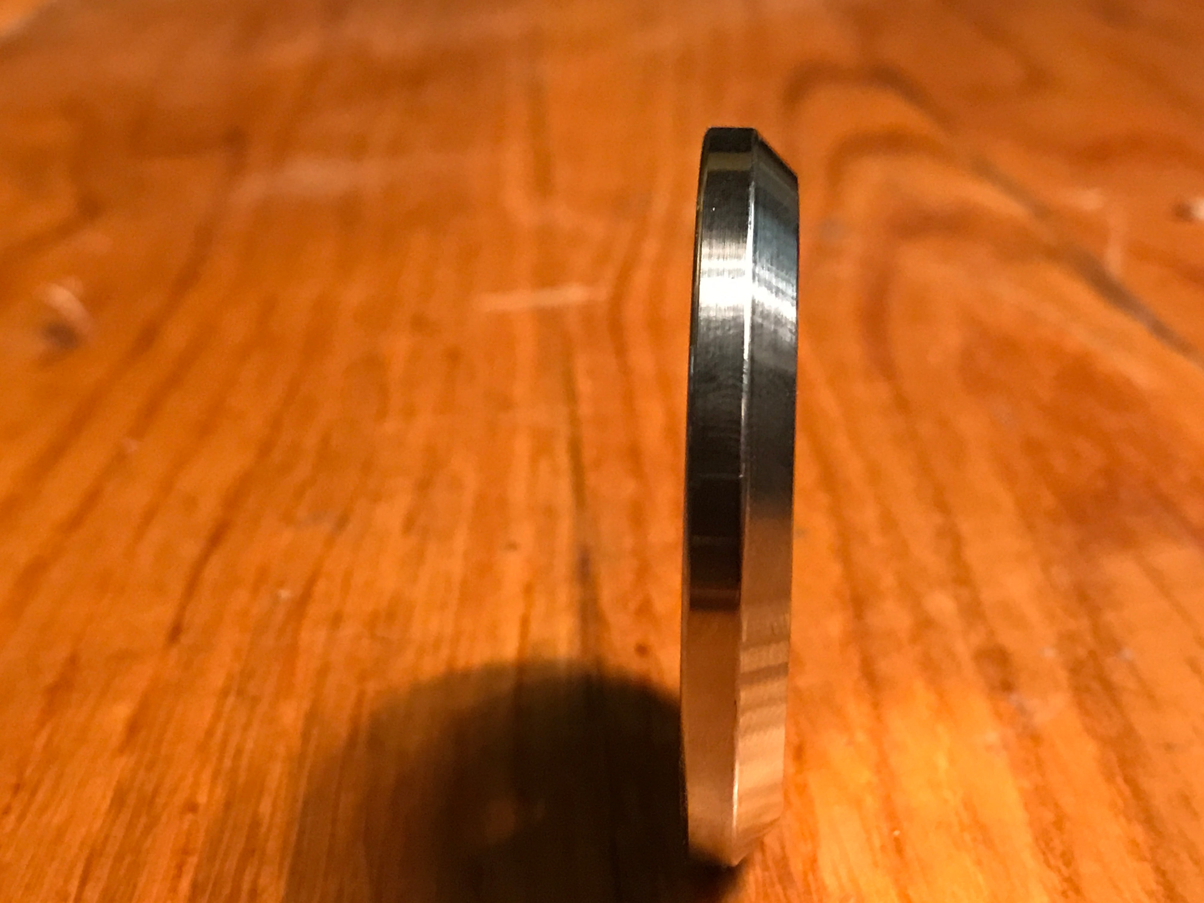 EXTSW BEVELED 7/16" ID x 1.950" OD x 1/4" Thick 304 Stainless Washer