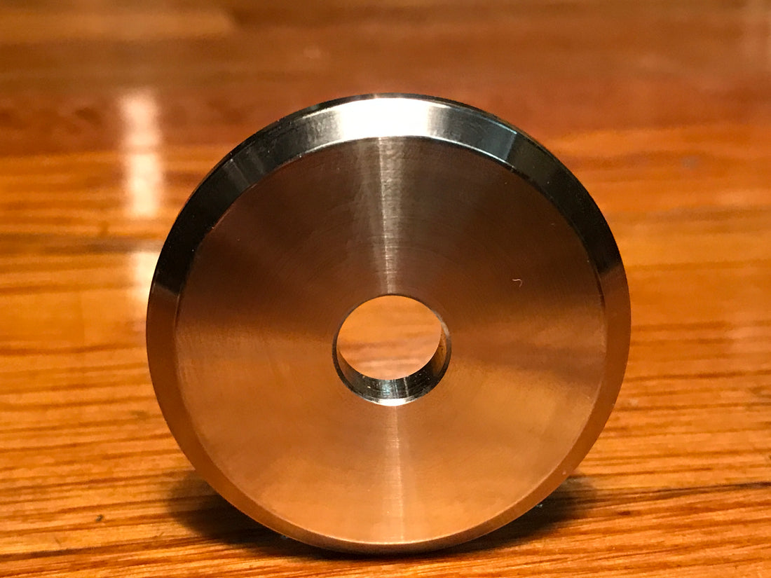EXTSW BEVELED 7/16" ID x 1.950" OD x 1/4" Thick 304 Stainless Washer