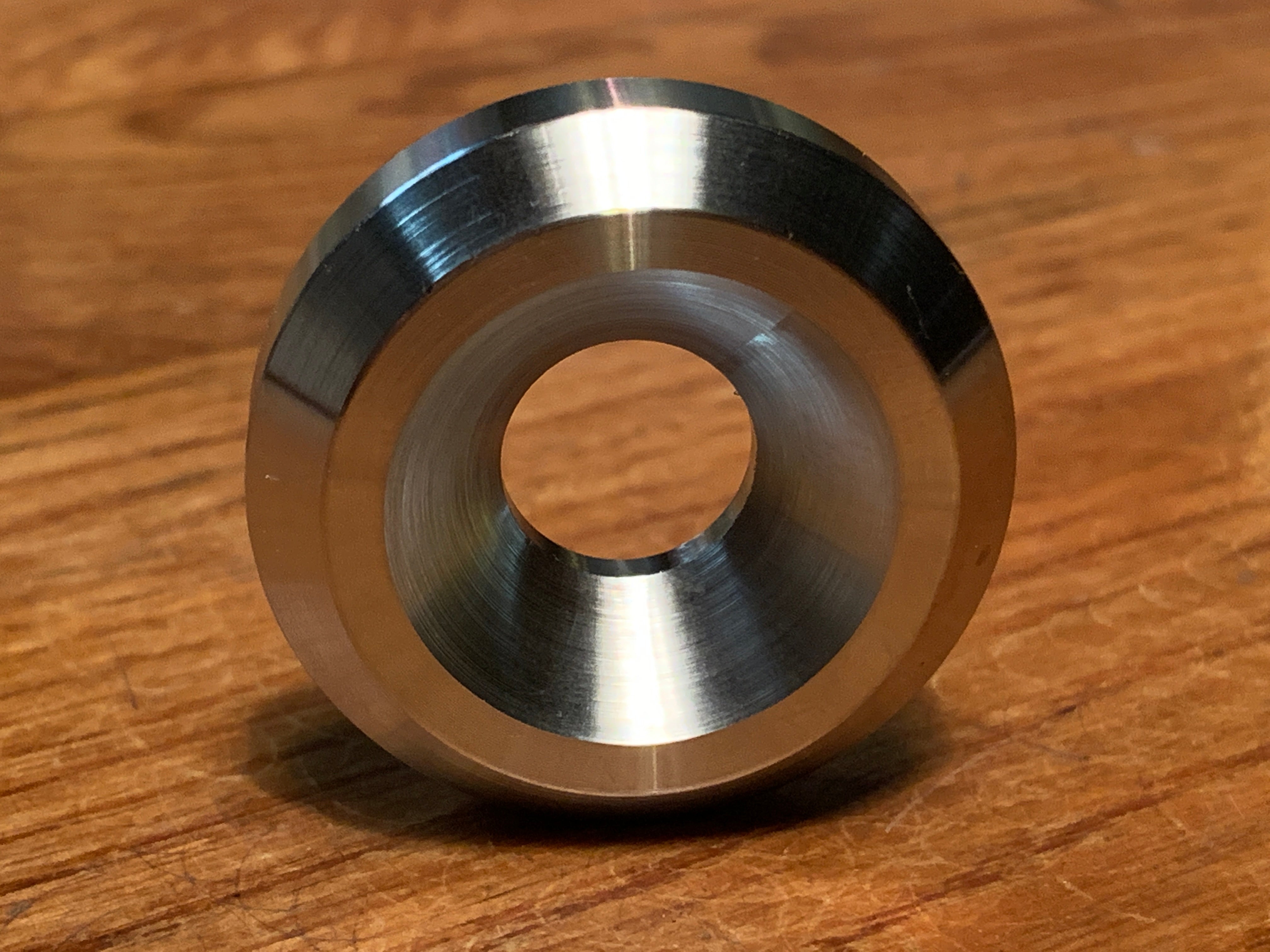 EXTSW BEVELED .507" ID x 1.490" OD x 3/8" Thick 316 SS Countersunk Washer