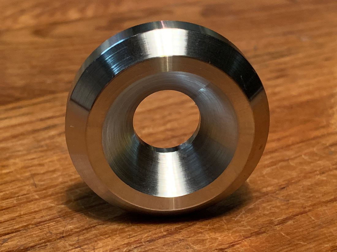 EXTSW BEVELED .507" ID x 1.490" OD x 3/8" Thick 316 SS Countersunk Washer