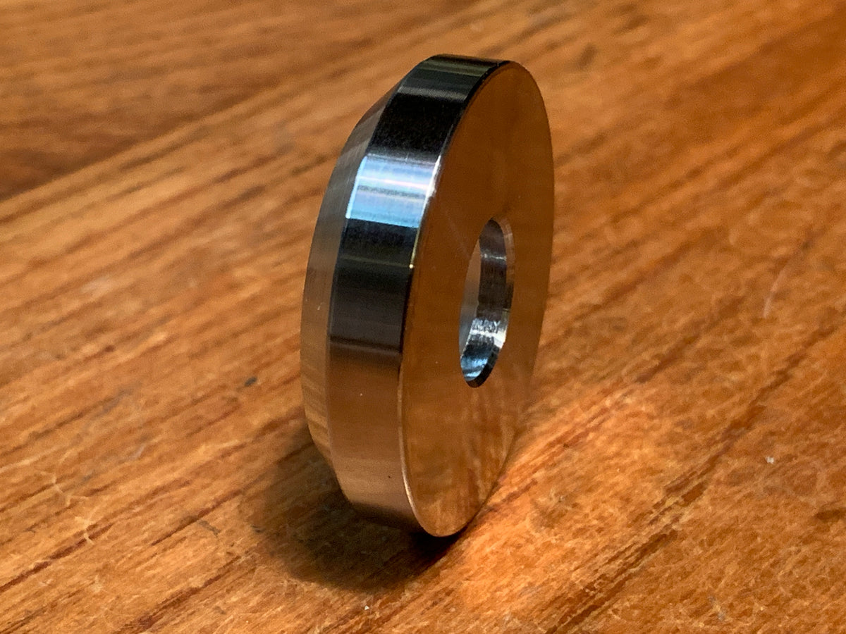 EXTSW BEVELED .507" ID x 1.490" OD x 3/8" Thick 316 SS Countersunk Washer