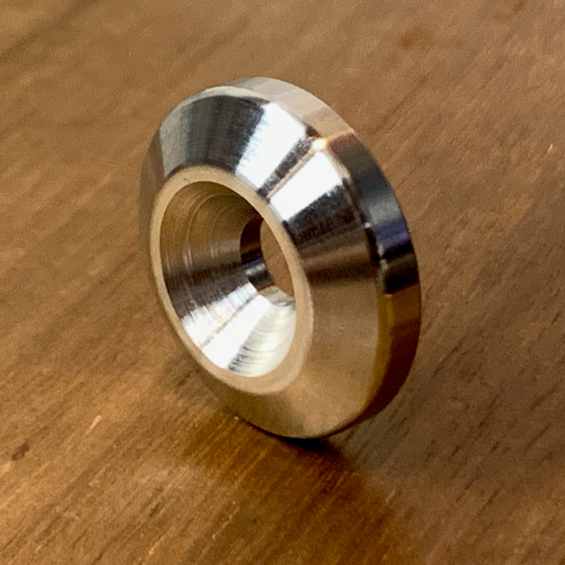 EXTSW BEVELED .257” ID x .990"  OD x 1/4" Thick 316 SS Countersunk Washer