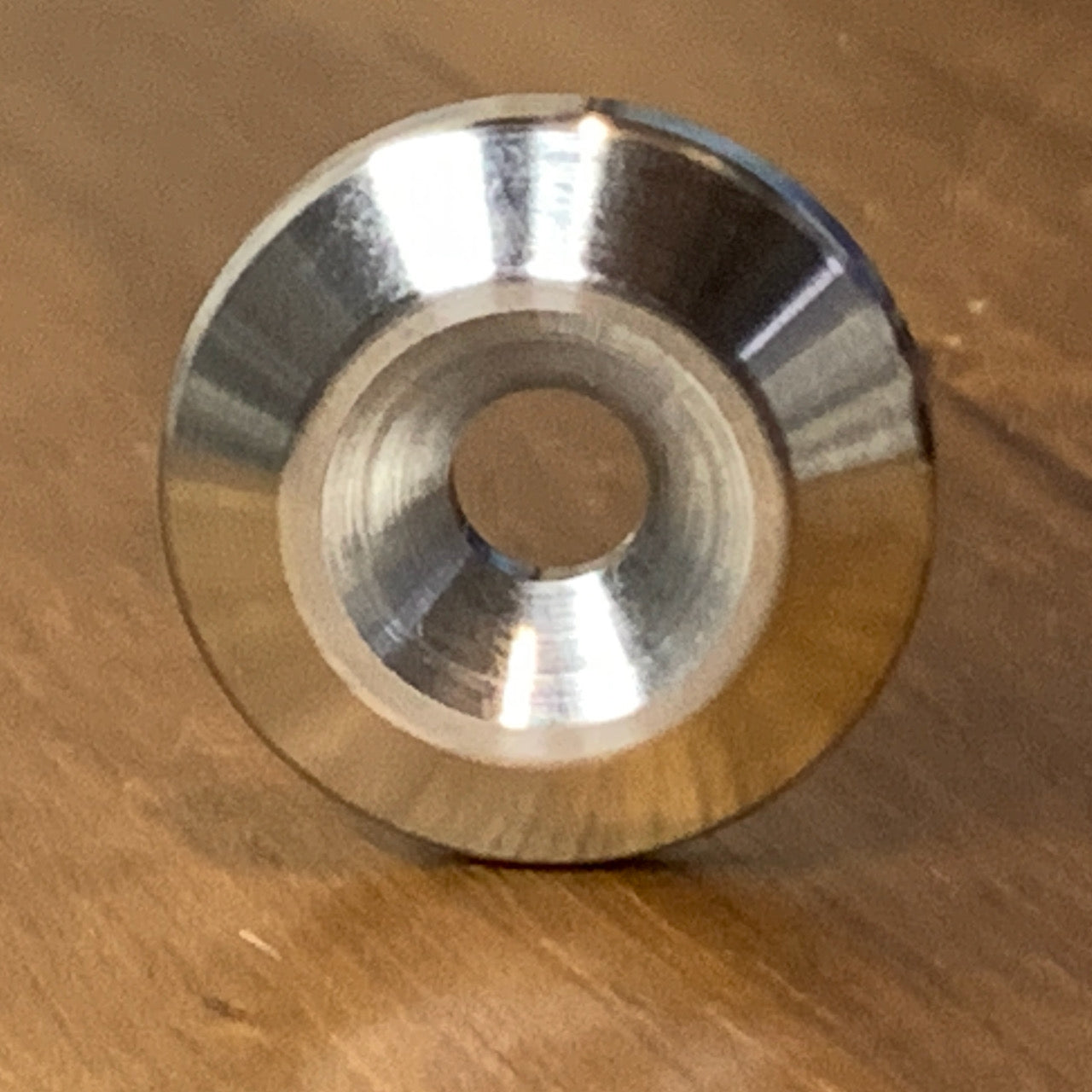 EXTSW BEVELED .257” ID x .990"  OD x 1/4" Thick 316 SS Countersunk Washer