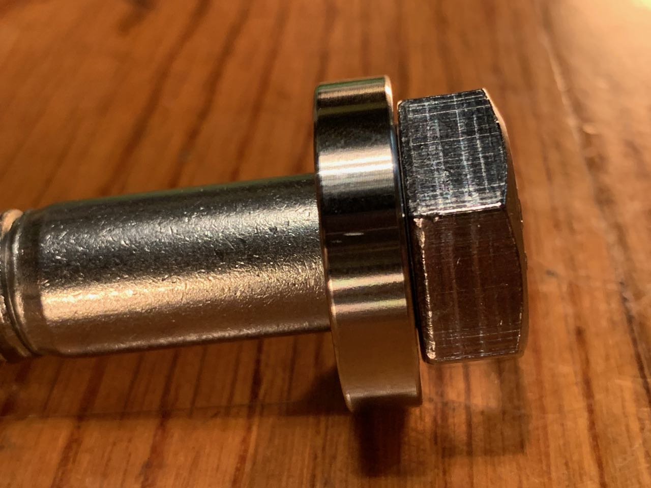 EXTSW 14.5 mm ID x 28.32 mm OD x 6.3 mm Thick 304 Stainless Washer