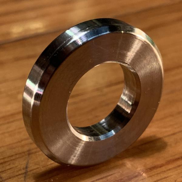 EXTSW BEVELED .572” ID x 1.100" OD x .196" Thick 316 Stainless Washer