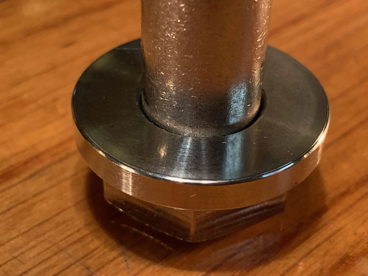 EXTSW 14.32 mm ID x 30 mm OD x 4.3 mm thick 316 Stainless Washer