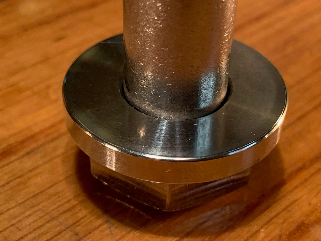 EXTSW 14.32 mm ID x 30 mm OD x 4.3 mm thick 316 Stainless Washer