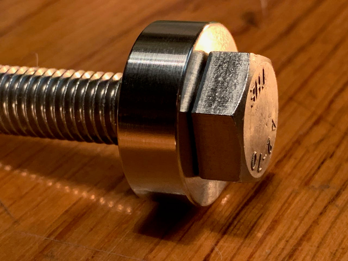 EXTSW 12.09 mm ID x 25 mm OD x 15 mm Thick 316 Stainless Spacer