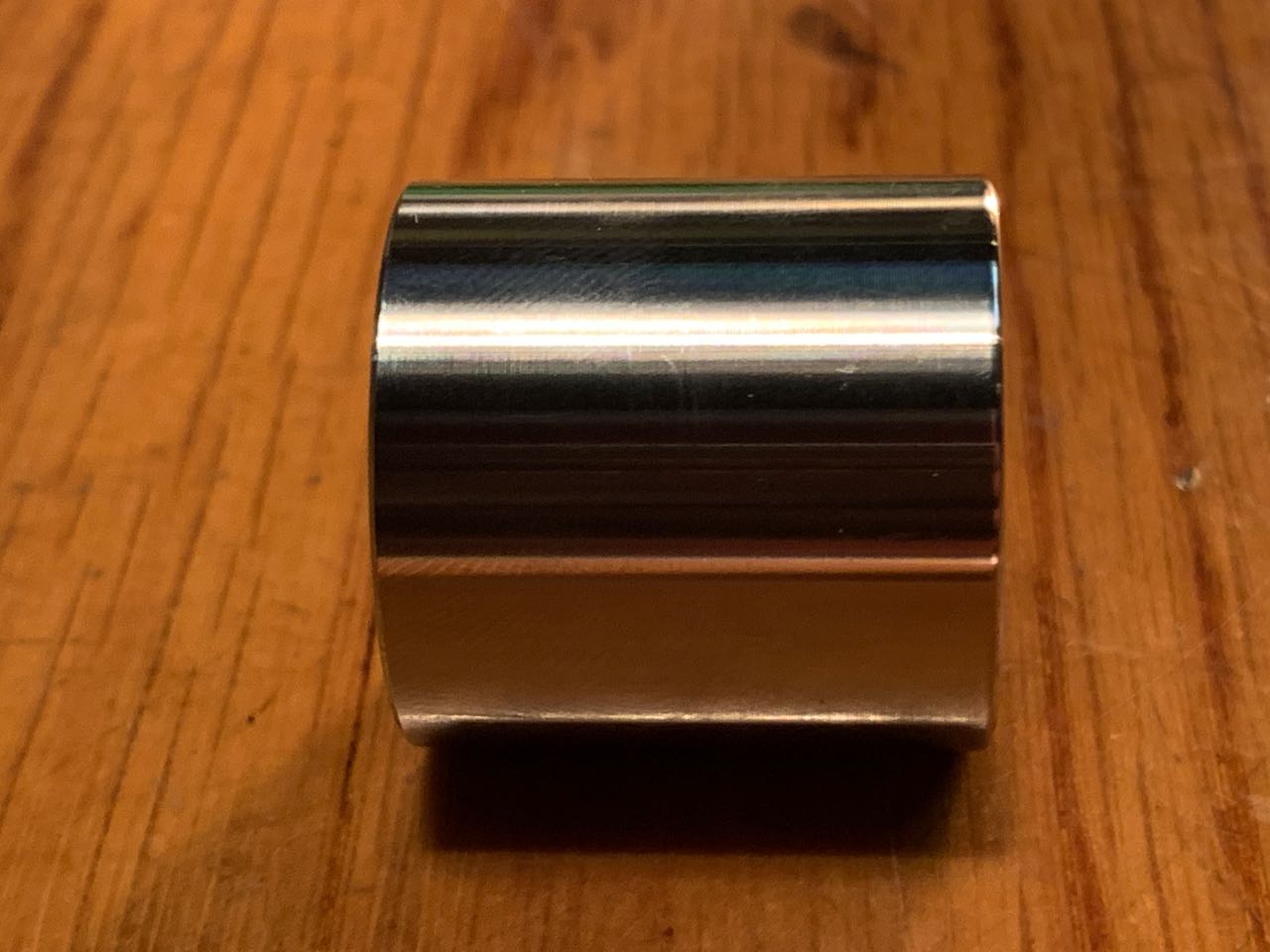 EXTSW 10.16 mm ID x 25.15 mm OD x 25.4 mm Thick 316 Stainless Spacer