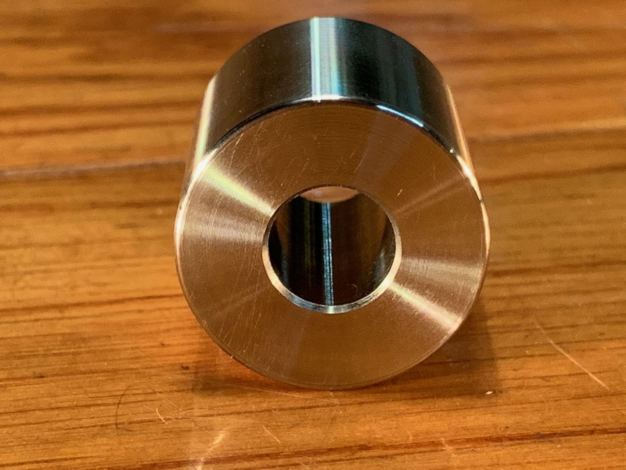 EXTSW 10.16 mm ID x 25.15 mm OD x 25.4 mm Thick 316 Stainless Spacer